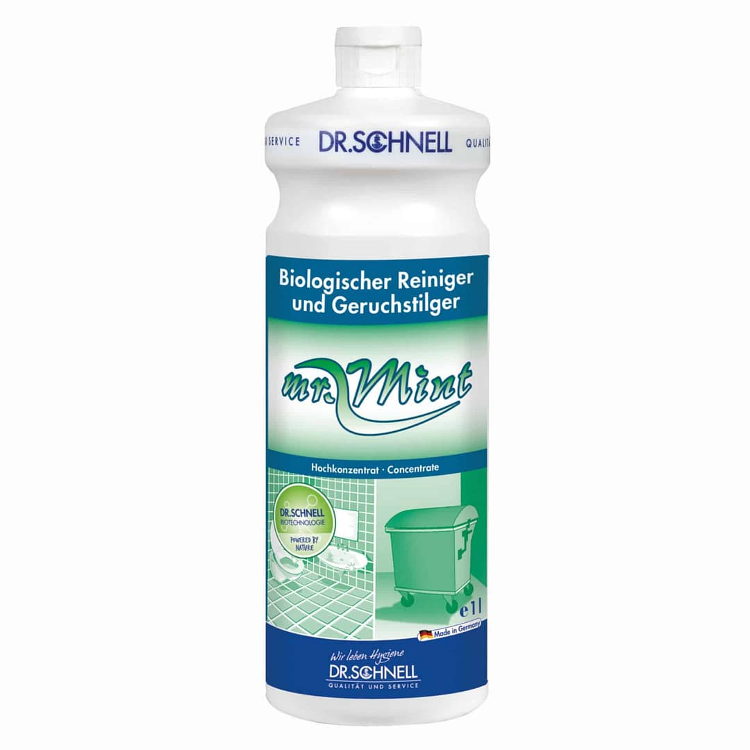 Dr. Schnell Mr. Mint biologische geurverwijderaar flacon 1 liter