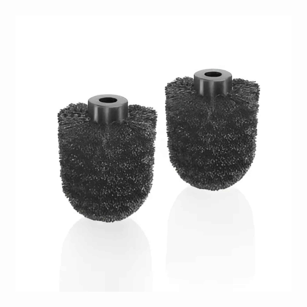 BlackSatino toiletborstel los zwart 2 stuks