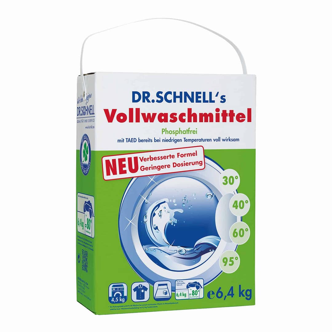 Dr. Schnell Volwasmiddel waspoeder fosfaatvrij 6,4kg