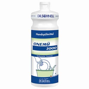 Dr. Schnell Onemu 2000 neutrale allesreiniger / handafwasmiddel flacon 1 liter