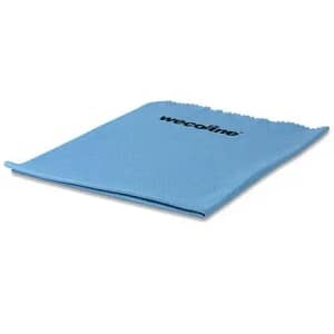 Wecoline microvezel glasdoek 40x50cm blauw