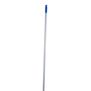 Wecoline aluminium steel met gat 150cm blauwe grip