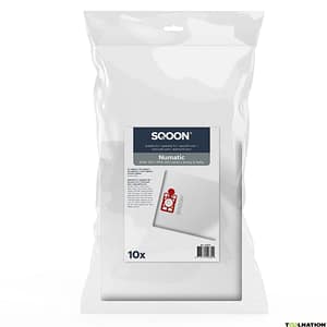 Sqoon stofzak synthetisch t.b.v Numatic verpakking 10 stuks