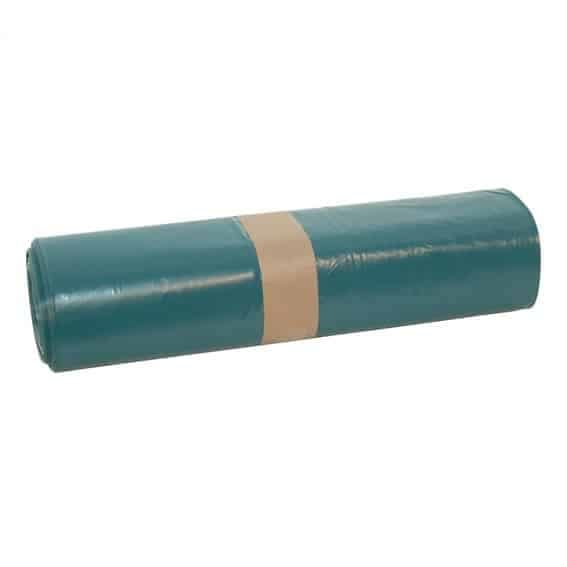 LPDE (container) afvalzak 65/25x140cm T70 blauw 10 stuks = 1 rol
